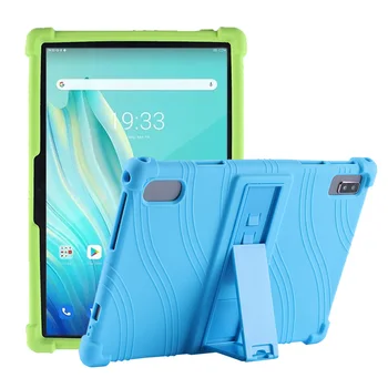4 Zahustiť Cornors Silikónový Kryt Prípade Stojan Pre GOODTEL G10 2023 10 palcový Android 12 Tablet PC Mäkký Ochranný plášť