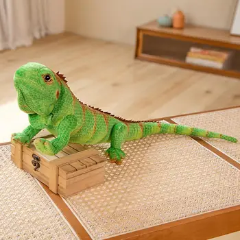 Lizard Plyšové Mäkké Zábavné Lizard Plyšové Hračky Realistické pre Domova plyšáka Vankúš s Chúlostivé Rekvizity plyšová Ozdoba