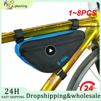 1~8PCS Bike Príslušenstvo Cyklistické tašky MTB Bike Bag Predné Trubky Rámu Tašky Nepremokavé Cyklistické Kôš Nástroj Puzdro na Telefón Držiak