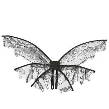 Motýľ Krídla Motýlie S Elastické Popruhy Pevne Pevne Princezná Krídla Pre Deti, Dievčatá, Ženy Šaty Až Na Halloween Cosplay