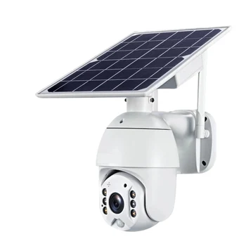 Inteligentný Slnečnej Energie Hlásenia o 360 Stupňov PTZ Bezpečnostné Kamery Surveillance System ASP-S10 Sieťová Kamera
