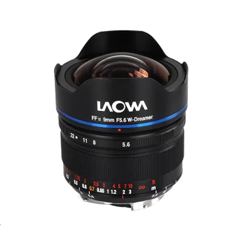 Venuša Optika Laowa 9 mm f/5.6 FF RL Objektív Fotoaparátu MF pre Nikon Z pre Sony E pre Leica L Leica M Black Podiel Objektív