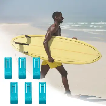 6Pcs Surf Plutvy Odolné voči Opotrebovaniu, Mini Veľkosť Plastové Surf Plutvy Jednoduchá Inštalácia Surf Longboard Plutvy Príslušenstvo