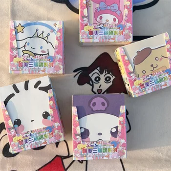 5 ks Roztomilý Sanrio Kuromi Melódie Zahusťovanie Memo Pad Cohesionless Správu Knihy Memo Papiernictvo Veľkoobchod
