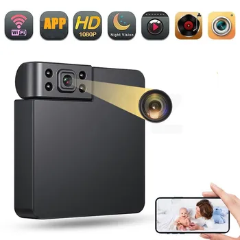Mini WiFi 1080P HD Kamery Malé Telo micro Kameru Home Security Nočné Videnie Baby Monitor Dohľadu Videokamery videokamery
