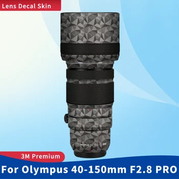 Pre Olympus 40-150 mm F2.8 PRO Odtlačkový Pokožky Vinyl Zábal Film Objektíve Fotoaparátu Ochranná Nálepka Anti-Scratch Chránič Kabát