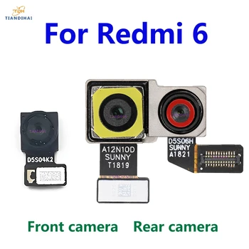 Originálne Predné Parkovacia Zadná Kamera Pre Xiao Redmi 6 Hlavných Smerom Čelnej Kamery Modul Flex Kábel Výmena Náhradných Dielov
