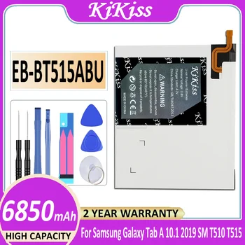 Pôvodné KiKiss Silný Batéria EB-BT515ABU 6850mAh Pre Samsung Galaxy Tab 10.1 2019 SM T510 T515 Bateria