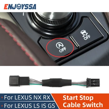 Pre LEXUS NX RX LS JE GS ES Starú Verziu Auta Automatický Štart / Stop Motora Systém Vypnutý Kvapiek Štart Stop Canceller Zapojte Kábel