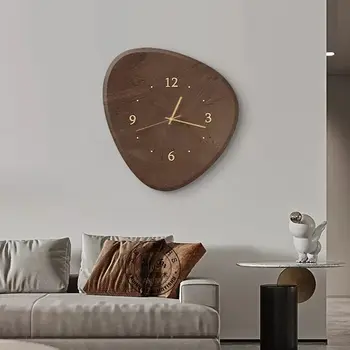 Obývacia izba domov hodiny retro moderný minimalistický tichý hodiny tvorivé punch-free reštaurácia minimalistický nástenné hodiny