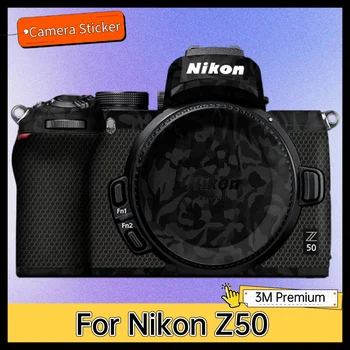 Pre Nikon Z50 Fotoaparát Telo Nálepky Ochranný Kože DecalVinyl Zábal Film Anti-Scratch Chránič Kabát