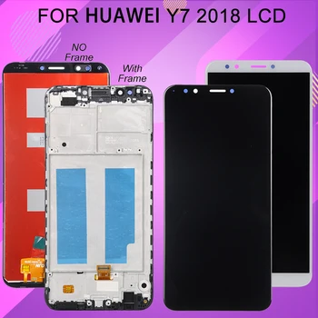 1PCS Testované 5.99 Palcový Pre Huawei Y7 2018 Lcd Y7 Pro 2018 Displej S Dotykovým Digitalizátorom. Y7 Prime 2018 Obrazovky Montáž Náhradné