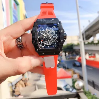 Top AAA kvality, Automatické Šport 3-pin vodotesný, Multi-function Pohyb Mužov RM hodinky značky Luxus