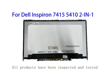 14Inch Pre Dell Inspiron 7415 5410 2-V-1 P147G P147G001 P147G002 FHD LCD Dotykový Displej Digitalizátorom. Náhradné Zhromaždenie