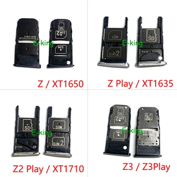 Pre Motorola Moto Z Z2 Z3 Z4 Hry Účinnosť Slot Karty Sim Držiak Sim Kariet Zásuvky