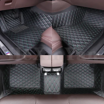 Vlastné Auto Rohože pre Audi Q2L e-tron všetky model auto Koberec Koberec Premostenie Automobily príslušenstvo styling častí interiéru