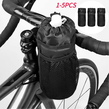 1-5 ks Cyklistické tašky Cyklistická Fľaša na Vodu Dopravcu Puzdro MTB Bike Izolované Kanvica Taška Elektrický Skúter Riadidlá Motocykla Vrecku