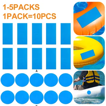 1-5Packs bazén PVC opravný Patch Lepidlo Samolepiace Podmorské Opravy Kit Bazén Príslušenstvo Nafukovacie Lode