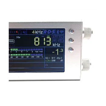 2. Generácie TEF6686 Full Band FM/MW/Krátke Vlny HF/LW Radio Prijímač V1.18 Firmware 3.2 Palcový LCD + Kovové puzdro + Reproduktor