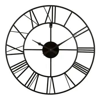 404-3451 20-Palcový Kovové Veže Nástenné Hodiny Quartz часы настенные Kúpeľňa hodiny Reloj led hodiny Domáce dekorácie m