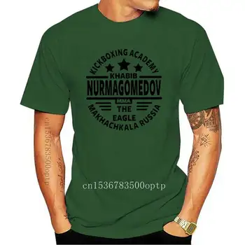 MÓDA Nové Khabib Nurmagomedov Mužov Tričko MMA Boj Dagestane Rusko Vintage Bavlna Krátky Rukáv T-Shirt O-Neck T-Shirt Topy