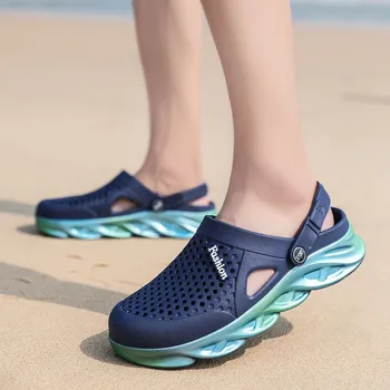 2023 Nové Mužov Sandále Letné Žabky Papuče Mužov Vonkajšie Plážové Sandále Lacné Muž Sandále, Topánky Vody Sandalia Masculina