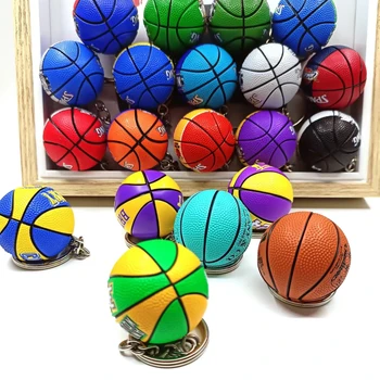 Kreatívne Mini Basketbal Model Keychain Športových Fanúšikov Majstrovstvá Trofej Suvenír Prívesok Automobilový Dekorácie Kolekcia Dary
