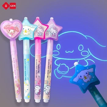 Sanrio Kawaii Cinnamoroll Hello Kitty Magics Neviditeľné Pero Roztomilý Kreslený Kuromi Moje Melódie Pero, Zvýrazňovač, Deti Hračky pre Dievčatá