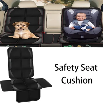 Pre Tesla Model 3 Y Auto Dieťa Dieťa Bezpečnostné pásy, Ochranná Podložka Veľké Kožené Sedadlá protišmykových Nosenie Pad autosedačky Príslušenstvo 2023