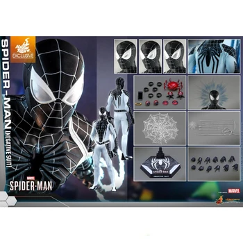 Na Sklade HotToys VGM36 1/6 Hra Edition Spider-Man Negatívne skafander Marvel Akcie Obrázok Hračky Darček Model Kolekcie Záľuby