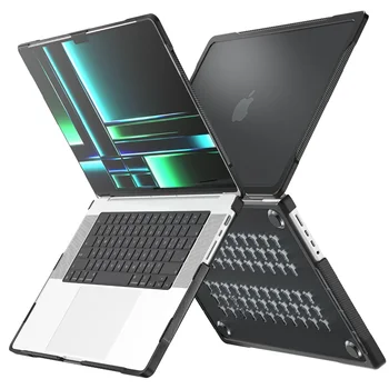 matný Pevného Shockproof Prípadoch Mäkké TPU Nárazník Pre MacBook Pro 14 palcový Prípade 2021 2022 2023 Vydania A2442 A2779 M1/M2 Pro/Max