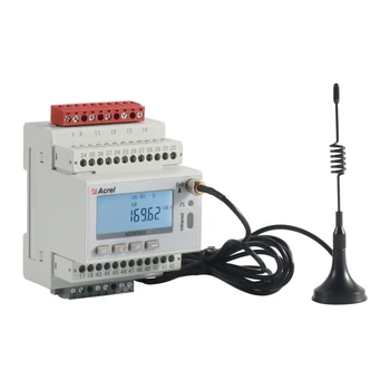Din lištu, wifi, smart power voltmeter multifunkčné 3 ph bezdrôtový energie meter ADW300-WIFI