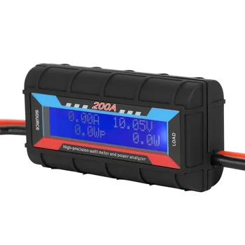 Power Meter Analyzer Prúdu Meter Model Tester s Vysokou Presnosťou Digitálne Elektrické Solárny Panel LCD Displej Napájanie Analyzátora