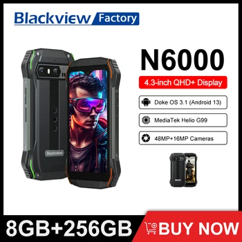 Blackview N6000 16GB 256 GB Android 13 G99 4.3
