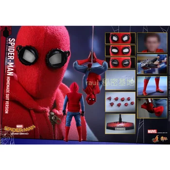 Hottoys 1/6 HT MMS414 Spider-Man Späť Do Školy, Domáce Battle Suit Plainclothes Verzia 1.0 Celom Vesmíre Obrázok Modelu