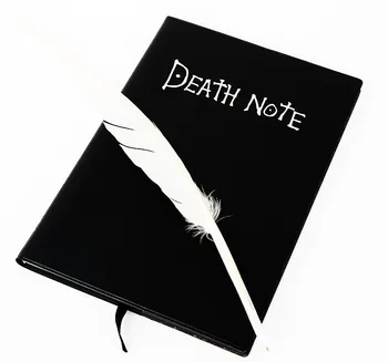 Notebook Vintage Anime Plánovač Agenda Organizer Denník Death Note Sketchbook Časopisoch Notebooky Denník Školské a Kancelárske potreby