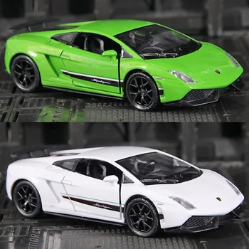 1:36 Lamborghini Huracan simulácia zliatiny model auta, plexisklo prachotesný displej base package Zbierať darčeky