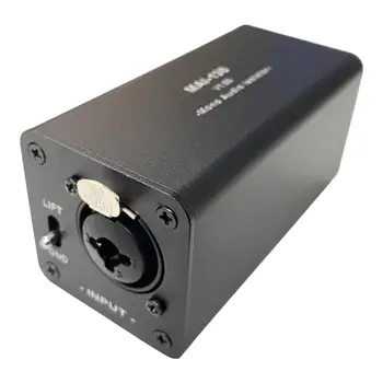 Noise Filter s 3 Pin Vstup Výstup Audio Hum Sykot Buzz odstránenie Zem Slučky