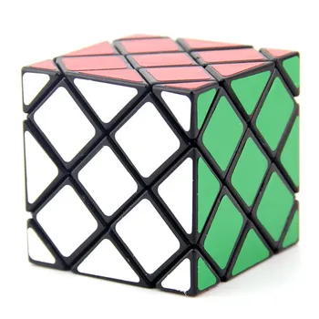 LanLan Nápad 8 Os Hexahedron Skewbed Magic Cube Profesionálne Rýchlosť Puzzle Cubo Magico Relaxačná Vzdelávacie Hračky Dovolenku Dary