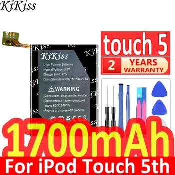 KiKiss Batérie dotýkali 4 5 6 pre IPod Touch 5 5 5 g 616-0621/LIS1495APPCC/4. 4 4g 616-0553/LIS1458APPC/6th Generácie 6 6 g A1641