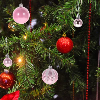40 Ks Vianočný Dekor Prom Dekorácie, Vianočné Gule Strom Prívesok Vianočné Ozdoby Guľovým
