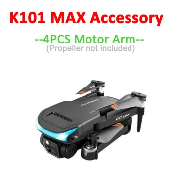 4PCS Rameno Nastaviť Pôvodný pre K101 Max Mini Drone Originálnych Náhradných dielov, Príslušenstva