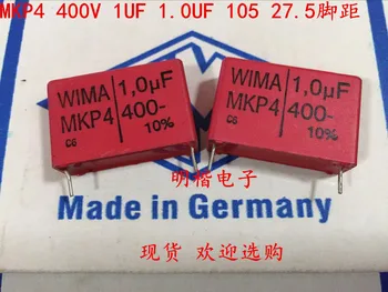 Doprava zadarmo 2ks/5 ks WIMA Nemecko kondenzátor MKP4 400V 1UF 1.0 UF 400V 105 P=27.5 mm