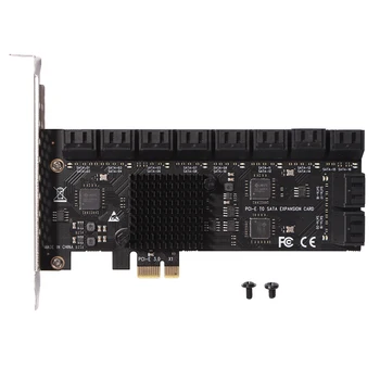 SA3120J PCIE Adaptér 20 Port 6Gbps PCI-Express X1 na SATA 3.0 Radič Karty