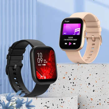 Bluetooth-Kompatibilné 5.2 Hovor Smartwatch 100+ Šport Režimy Srdcového tepu 2.04 palcový Full Dotykový Displej pre Android iOS Telefón