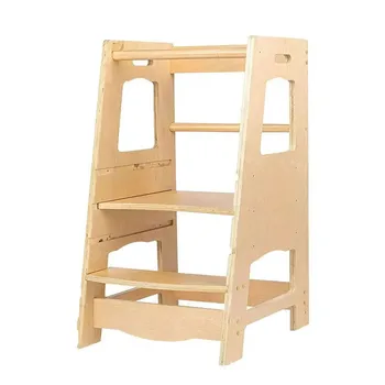 Dieťa pevné drevené stoličky domácich skladacie dual-purpose rebrík stolice zvýšené vnútorné nohy stolice deti umývanie rúk krok stolice