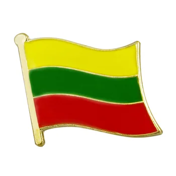 Smalt Odznak Brošňa Šperky, Darček pre Udalosti, Litva Vlajka Klopě Pin 10 Ks/Veľa