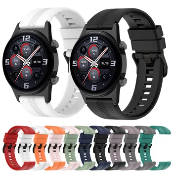 22 mm Úradný Silikónový Pre Huawei watch3 pro Popruh Pôvodné Watchband Pre sledovať GT2 pro Zápästie, Náhradné Náramok