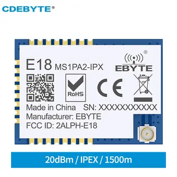 CDEBYTE ZigBee Bezdrôtová Sieť Vysielač Modul 2.4 GHz E18-MS1PA2-IPX CC2530 SMD Vstavané PA+LNA Bezdrôtový Zigbee Modulu