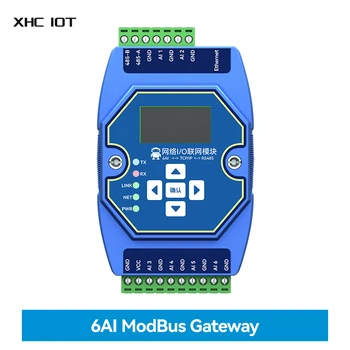 XHCIOT ME31-XAXX0600 6AI Multi-Kanálový Analógový a Digitálny Nadobudnutie Kontroly RJ45 RS485 Modbus TCP/IP a RTU Real-Time Display